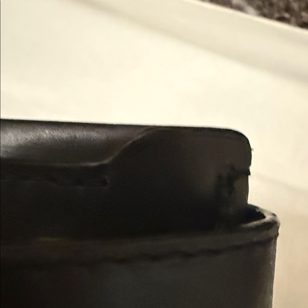 NWT Harley-Davidson Black Leather Card Holder - Picture 7 of 13